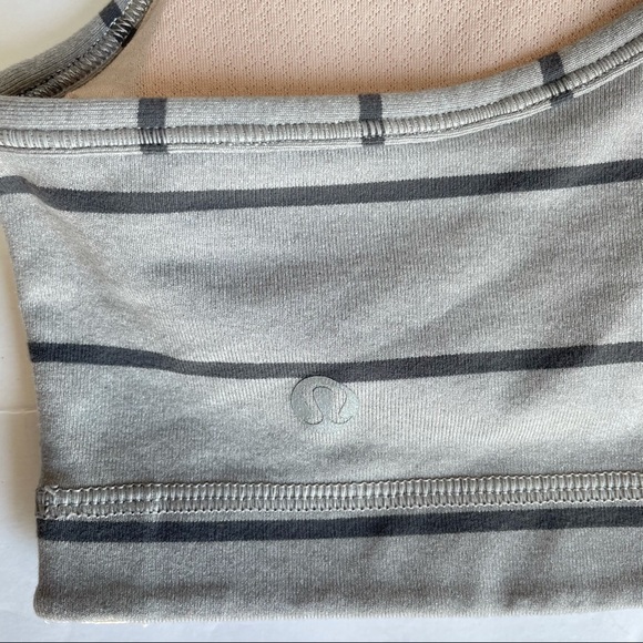 Lululemon No Limits Tank Top Built-In Bra Gray 6 - Picture 8 of 12